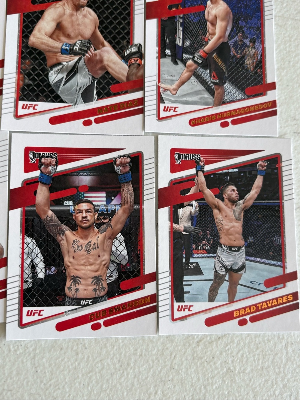 UFC 2022 Trading Card Lot - Picture 5 of 9